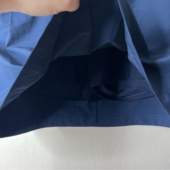 Eddie Bauer Navy Blue Active Athletic Outdoor Skirt Skort Tennis Golf - Picture 2 of 6